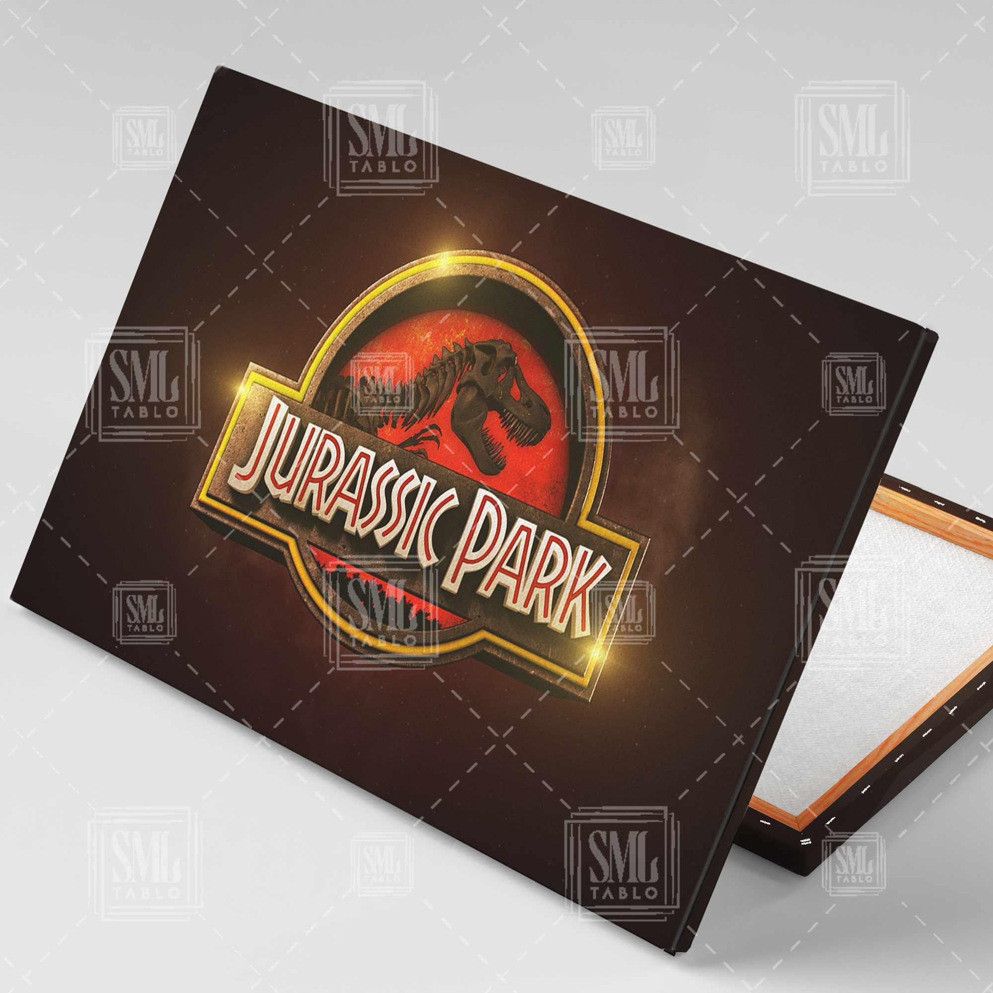 Jurassic Park Film Afiş Poster Yatay Kanvas Tablo Jurassic Park Film Afiş Poster Yatay Kanvas Tablo