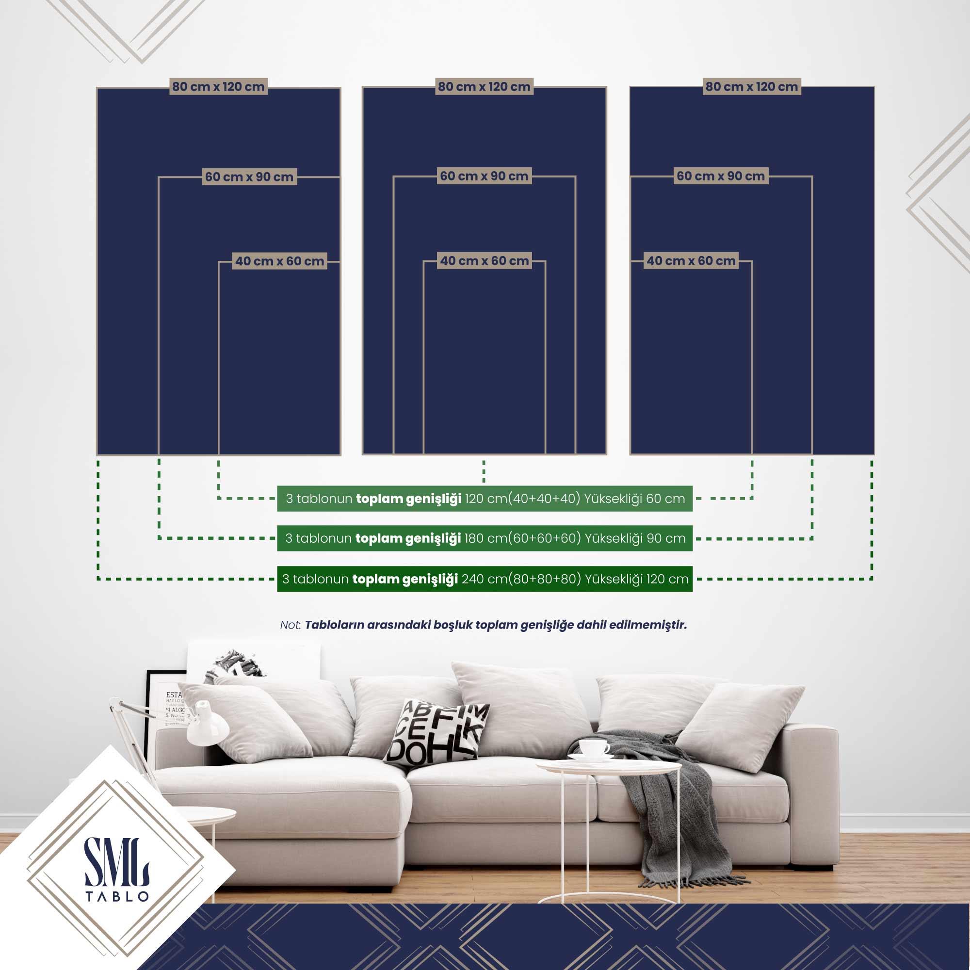 Mavi Yapraklı Dokusal Çiçek Modern Sanat Lüks Dekor Üçlü Kombin 3 lü Set Kanvas Tablo Mavi Yapraklı Dokusal Çiçek Modern Sanat Lüks Dekor Üçlü Kombin 3 lü Set Kanvas Tablo