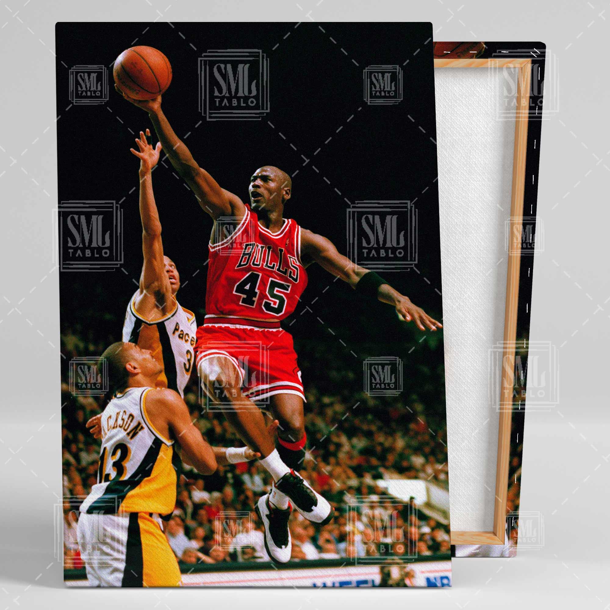 Michael Jordan Art Chicago Bulls Basketbol Kırmızı Forma Nba Üçlü Kombin 3 lü Set Kanvas Tablo Michael Jordan Art Chicago Bulls Basketbol Kırmızı Forma Nba Üçlü Kombin 3 lü Set Kanvas Tablo
