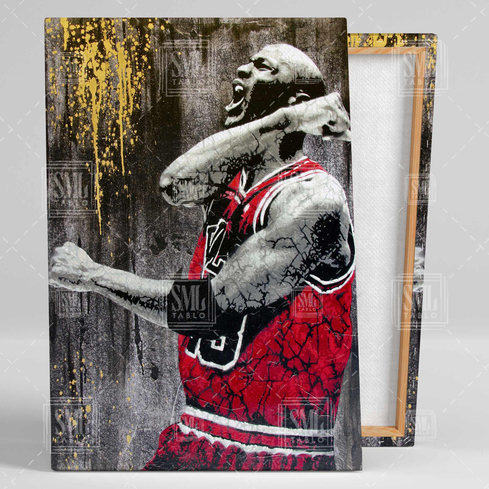 Michael Jordan Art Chicago Bulls Basketbol Kırmızı Forma Nba Üçlü Kombin 3 lü Set Kanvas Tablo Michael Jordan Art Chicago Bulls Basketbol Kırmızı Forma Nba Üçlü Kombin 3 lü Set Kanvas Tablo