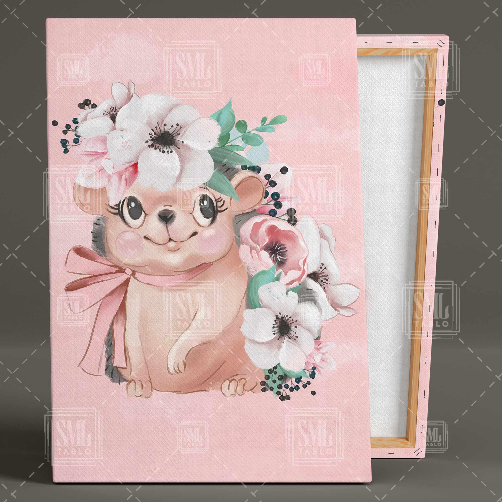 Pembe Tavşan Çiçek Tokalı Kirpi Yavrusu Çiçekler Balon Çocuk Odası Üçlü Kombin 3 lü Set Kanvas Tablo Pembe Tavşan Çiçek Tokalı Kirpi Yavrusu Çiçekler Balon Çocuk Odası Üçlü Kombin 3 lü Set Kanvas Tablo