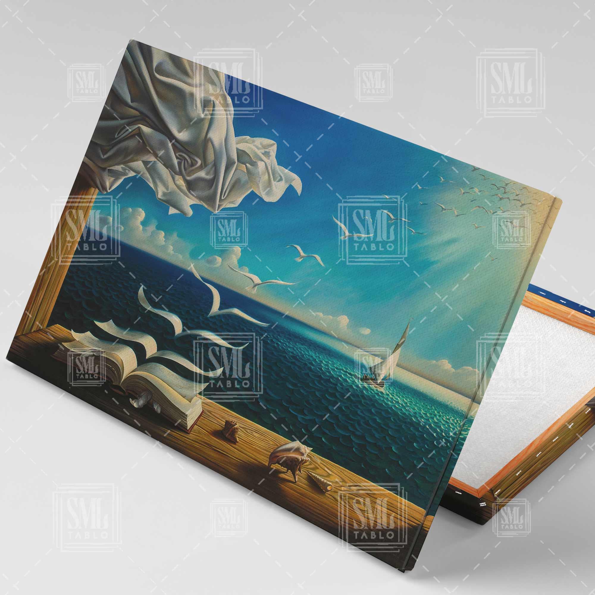 Salvador Dali Efsane Ressam Başyapıt Sürrealizm Yatay Kanvas Tablo Salvador Dali Efsane Ressam Başyapıt Sürrealizm Yatay Kanvas Tablo