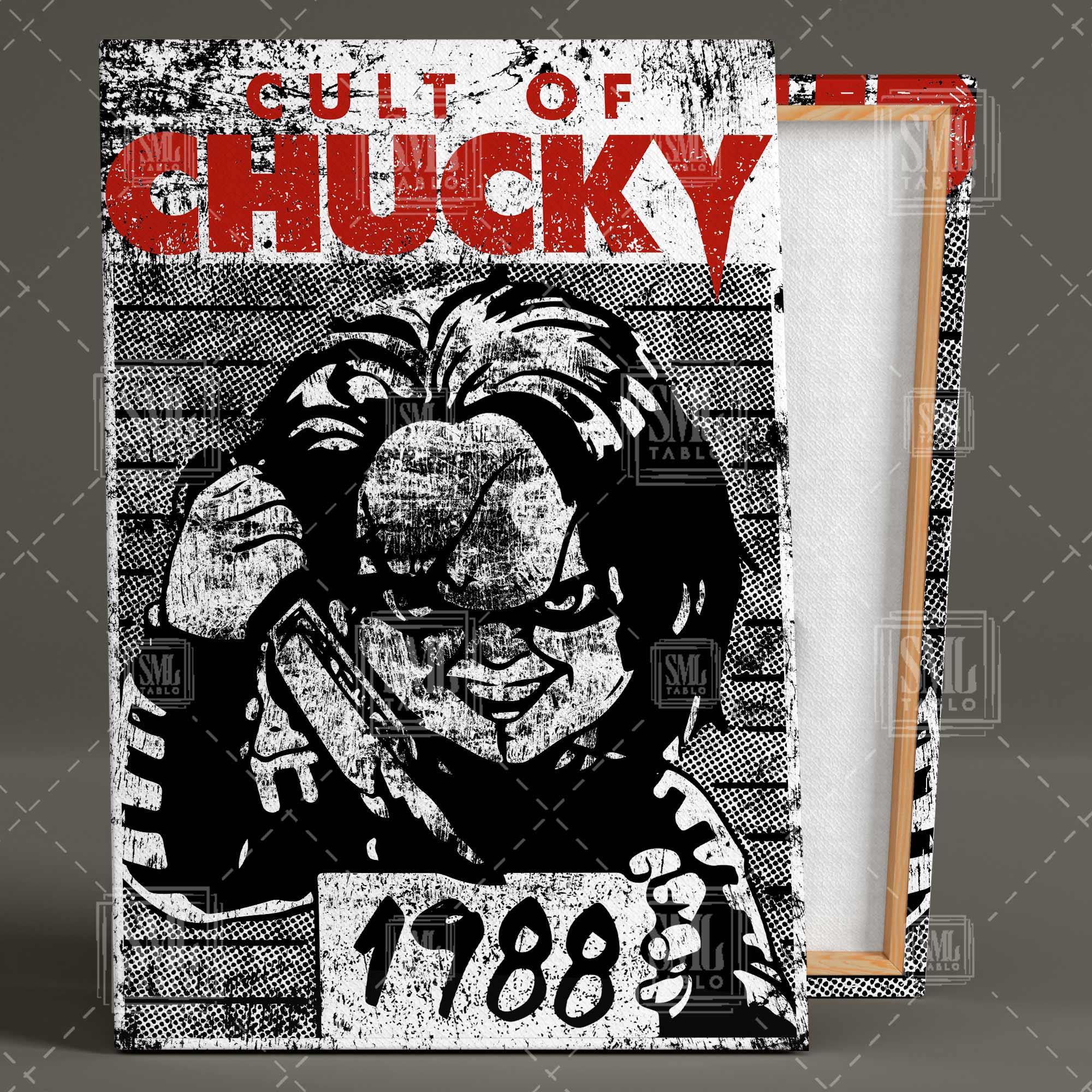 Çaki Korku Filmi Cult Of Chucky Film Posteri Dikey Kanvas Tablo Çaki Korku Filmi Cult Of Chucky Film Posteri Dikey Kanvas Tablo